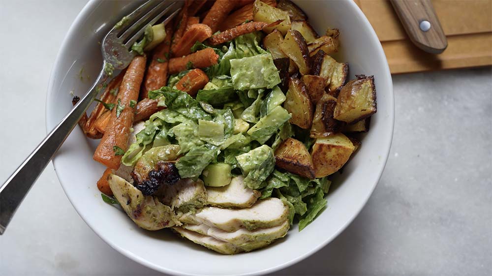 fresh summer salad